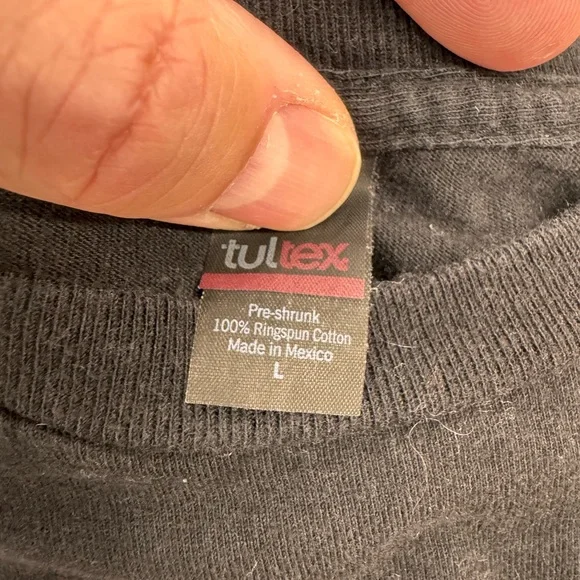 Jeff Rosenstock Tultex Black Graphic Long Sleeve Tour Tee - Picture 4 of 4